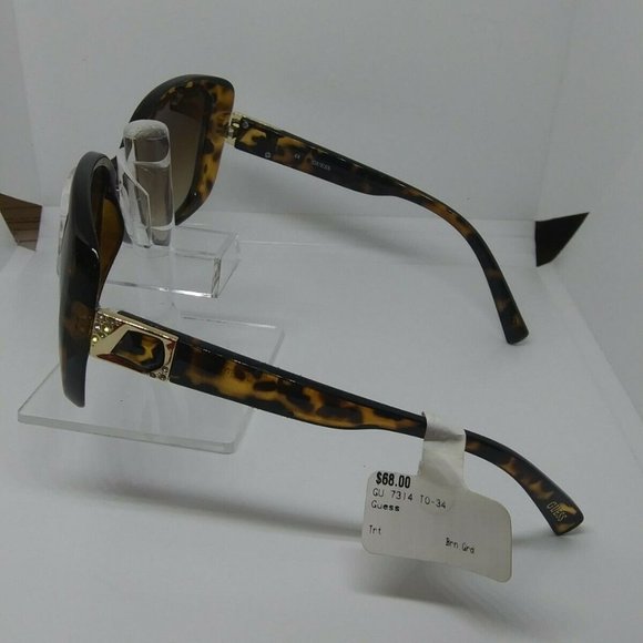 Authentic Guess GU7314 To 34 Sunglasses   Tortoise Brown Gradient 58-17-140 main image 6